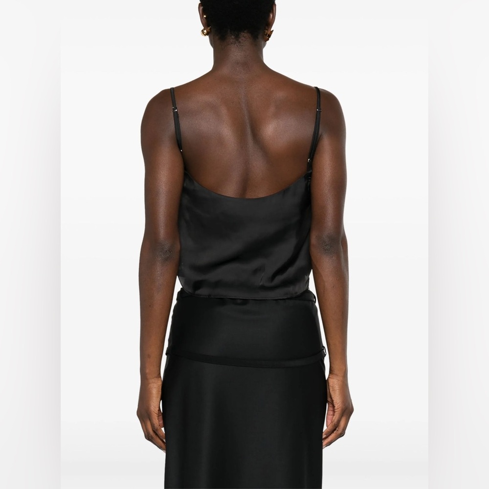 NWT Y/Project Sheer Lace Draped Top - Picture 2 of 6